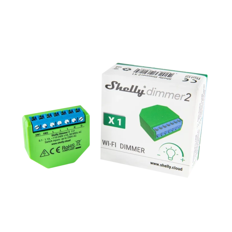 Wifiga juhitav relee Shelly Dimmer 2